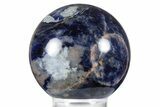 Deep Blue, Polished Sodalite Sphere #241737-1